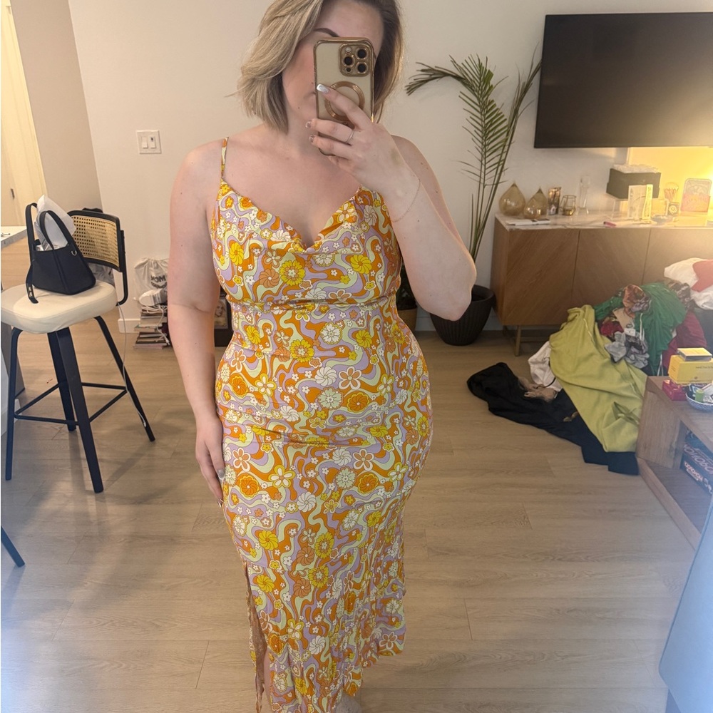 Tamara Malas 80’s print Dress